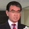 Ngoại trưởng Nhật Bản Taro Kono. (Ảnh: AFP/TTXVN)