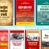 Bộ sách “65 năm Chiến thắng Điện Biên Phủ - Mốc vàng chói lọi.” (Ảnh: Nhà xuất bản Thông tin và Truyền thông)