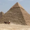 Kim tự tháp Giza, thuộc tỉnh Giza. (Nguồn: Reuters)