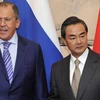 Bộ trưởng Ngoại giao Trung Quốc Vương Nghị và người đồng cấp Nga Sergei Lavrov. (Nguồn: sputniknews)