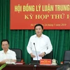 Ông Nguyễn Xuân Thắng phát biểu khai mạc kỳ họp. (Ảnh: Phương Hoa/TTXVN)
