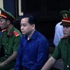 Bị cáo Phan Văn Anh Vũ (tức Vũ 'nhôm') tại phiên tòa ngày 30/11/2018. (Ảnh: Thành Chung/TTXVN)