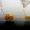 Sản xuất dầu ở phía nam của Tehran của Iran. (Nguồn: Reuters) 