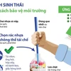 [Infographics] Gạch sinh thái - một cách bảo vệ môi trường