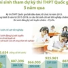 [Infographics] Thí sinh tham dự kỳ thi THPT Quốc gia 5 năm qua