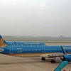 Tỷ lệ đúng giờ của Vietnam Airlines là 89,6%, đứng thứ 3 trong các hãng hàng không tại Việt Nam. (Ảnh: Huy Hùng/TTXVN)