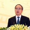 Ông Nguyễn Thiện Nhân, Ủy viên Bộ Chính trị, Bí thư Thành ủy Thành phố Hồ Chí Minh. (Ảnh: Xuân Khu/TTXVN)