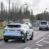 Một cuộc thử nghiệm những chiếc xe được kết nối bởi nhà sản xuất ôtô Anh Jaguar Landrover. (Nguồn: euobserver)