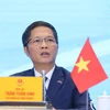 Bộ trưởng Bộ Công thương Trần Tuấn Anh. (Ảnh: Lâm Khánh/TTXVN)
