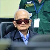 Cựu lãnh đạo Khmer Đỏ Nuon Chea. (Ảnh: AFP/TTXVN)