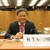 Đại sứ Nguyễn Hồng Thao tại Geneva của Thụy Sĩ. (Ảnh: Hoàng Hoa/TTXVN)