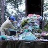 Rác thải túi nylon chiếm lượng lớn trên tổng số rác thải nhựa sinh hoạt hằng ngày. (Ảnh: Danh Lam/TTXVN)