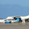 Máy bay đỗ tại sân bay Mitiga của Libya. (Nguồn: AFP)