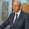 Tổng thống tạm quyền Tunisia Mohamed Ennaceur. (Ảnh: AFP/TTXVN)