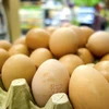 Trứng được bày bán trong siêu thị. (Ảnh: AFP/TTXVN)