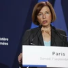 Bộ trưởng Quốc phòng Pháp Florence Parly tại cuộc họp báo ở thủ đô Paris của Pháp, ngày 7/9. (Ảnh: AFP/TTXVN)