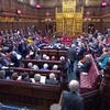 Cuộc họp của Thượng viện Anh tại London ngày 6/9. (Ảnh: AFP/TTXVN)