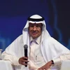Bộ trưởng Dầu mỏ Saudi Arabia-Hoàng tử Abdulaziz bin Salman phát biểu tại Hội nghị Năng lượng Thế giới lần thứ 24 ở Abu Dhabi thuộc UAE ngày 9/9. (Ảnh: AFP/TTXVN)