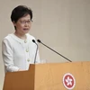 Trưởng Đặc khu hành chính Hong Kong Lâm Trịnh Nguyệt Nga. (Ảnh: THX/TTXVN)