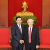 Thủ tướng Lào kết thúc chuyến thăm chính thức Việt Nam