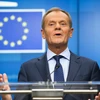 Chủ tịch Hội đồng châu Âu Donald Tusk. (Ảnh: THX/TTXVN)