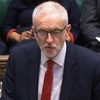 Lãnh đảo Công đảng đối lập tại Anh Jeremy Corbyn tại cuộc họp ở London ngày 23/10. (Ảnh: AFP/TTXVN)