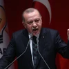 Tổng thống Thổ Nhĩ Kỳ Recep Tayyip Erdogan. (Ảnh: AFP/TTXVN)