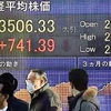 Một phiên giao dịch cổ phiếu của thị trường châu Á. (Nguồn: AFP)