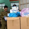 Lạng Sơn thu giữ số lượng lớn khẩu trang không hóa đơn chứng từ 
