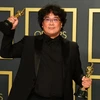 Đạo diễn phim “Parasite” Bong Joon-ho tại Lễ trao giải Oscar lần thứ 92 ở nhà hát Dolby, Los Angeles, Mỹ, ngày 9/2 vừa qua. (Ảnh: AFP/TTXVN)