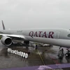 Máy bay của hãng hàng không Qatar Airways. (Ảnh: AFP/TTXVN)