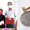 Cụ bà 90 tuổi ở Phú Thọ ủng hộ đôi bông tai vàng cho phòng, chống dịch