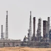 Một cơ sở khai thác dầu ở gần al-Khurj, phía nam thủ đô Riyadh của Saudi Arabia. (Ảnh: AFP/TTXVN)