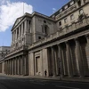 Trụ sở Ngân hàng trung ương Anh tại thủ đô London, ngày 13/4 vừa qua. (Ảnh: THX/TTXVN)