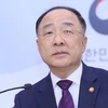 Bộ trưởng Tài chính Hàn Quốc Hong Nam-ki. (Ảnh: Yonhap/TTXVN) 