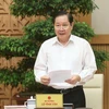 Bộ trưởng Bộ Nội vụ Lê Vĩnh Tân. (Ảnh: Doãn Tấn/TTXVN)