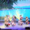 Một tiết mục biểu diễn tại chương trình nghệ thuật “Chào hè Hạ Long-Quảng Ninh 2020,” diễn ra ngày 16/5 vừa qua. (Ảnh: Bùi Đức Hiếu/TTXVN)