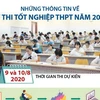 [Infographics] Những thông tin về kỳ thi tốt nghiệp THPT năm 2020