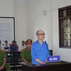 Bị cáo Nguyễn Văn Nghiêm khai nhận toàn bộ hành vi phạm tội tại phiên tòa. (Ảnh Vũ Hà/TTXVN)