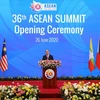 Thủ tướng Nguyễn Xuân Phúc, Chủ tịch ASEAN 2020 phát biểu khai mạc Hội nghị Cấp cao ASEAN lần thứ 36. (Ảnh: TTXVN)