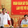 Ủy viên Trung ương Đảng, Phó Trưởng ban Thường trực Ban Tổ chức Trung ương Nguyễn Thanh Bình. (Ảnh: Tuấn Anh/TTXVN)