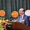 Đồng chí Sơn Minh Thắng, Ủy viên Trung ương Đảng, Bí thư Đảng ủy Khối các cơ quan Trung ương phát biểu tại Đại hội. (Nguồn: moj.gov.vn)