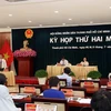 Quang cảnh phiên họp Hội đồng Nhân dân Thành phố Hồ Chí Minh khóa IX, nhiệm kỳ 2016-2021. (Ảnh: Xuân Khu/TTXVN)