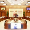 Chủ tịch Quốc hội Nguyễn Thị Kim Ngân chủ trì Phiên họp lần thứ hai Ban Chỉ đạo Quốc gia, Ban Tổ chức AIPA 41. (Ảnh: Trọng Đức/TTXVN)