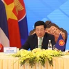 Phó Thủ tướng, Bộ trưởng Ngoại giao Phạm Bình Minh phát biểu tại AMM 53. (Ảnh: Văn Điệp/TTXVN)