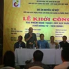 Lễ khởi công vở diễn "Cây gây thần," diễn ra sáng ngày 18/9, tại Liên đoàn Xiếc Việt Nam.