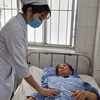 Sức khỏe bệnh nhân Bệnh nhân Nguyễn Thị B. đã ổn định. (Ảnh: TTXVN phát)