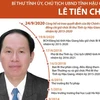 [Infographics] Bí thư Tỉnh ủy, Chủ tịch UBND Hậu Giang Lê Tiến Châu