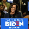 Phó Tổng thống Mỹ của đảng Dân chủ Kamala Harris trong cuộc vận động tranh cử ở Detroit, Michigan của Mỹ. (Ảnh: AFP/TTXVN)