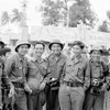 Phóng viên TTXGP và VNTTX tham gia đưa tin trong Chiến dịch Hồ Chí Minh, tháng 4/1975. (Ảnh: Tư liệu VNTTX)